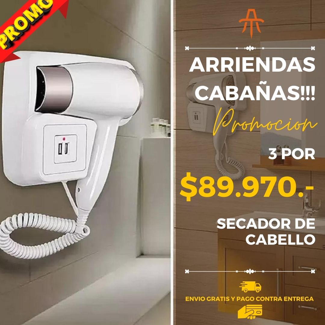 Secador Cabello Mural HAIRFLOW