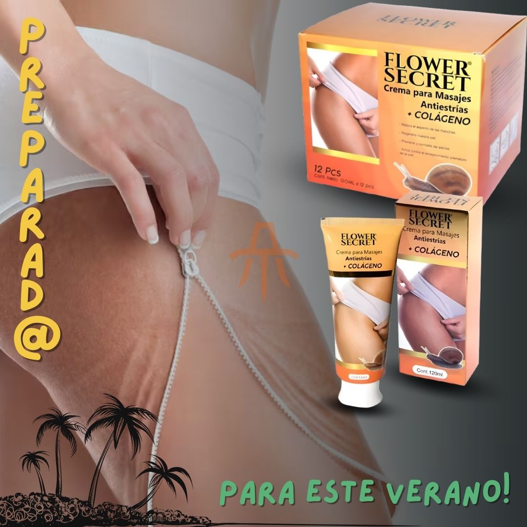 Crema Antiestrías Colágeno SILKRENEW-22