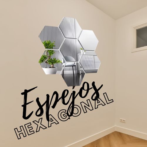 Espejos Decorativos Hexagonales GLAMIRRORS