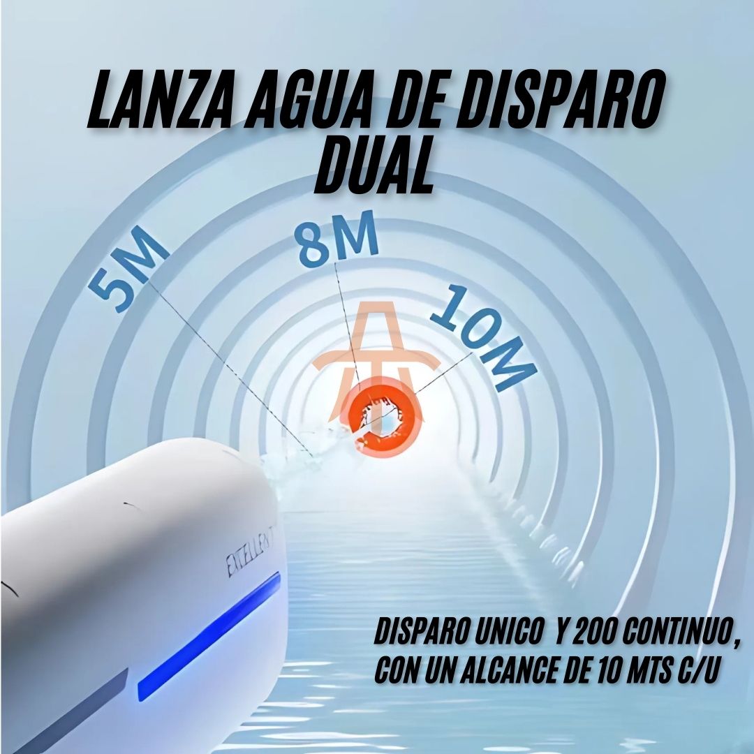 ELECTROJET - Este lanza agua lo hace solo, tu solo apunta 🎯