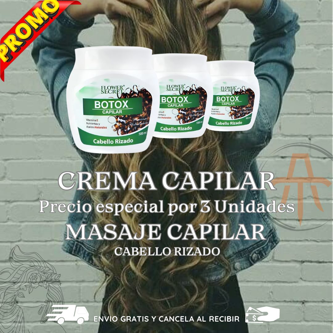 Botox Capilar Cabello Rizado 500ml