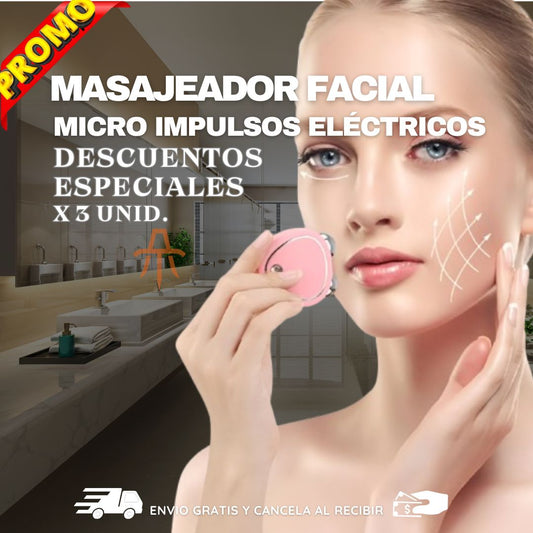 Masajeador Facial Con Microcorriente COREL